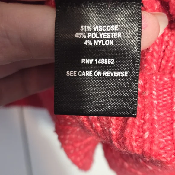 Torrid Women's Vibrant Pink Hooded Cardigan- Size 3X - Picture 6 of 7